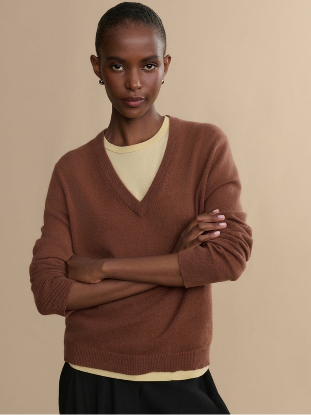 Jenni Kayne Flynn Cashmere Sweater Canyon XS